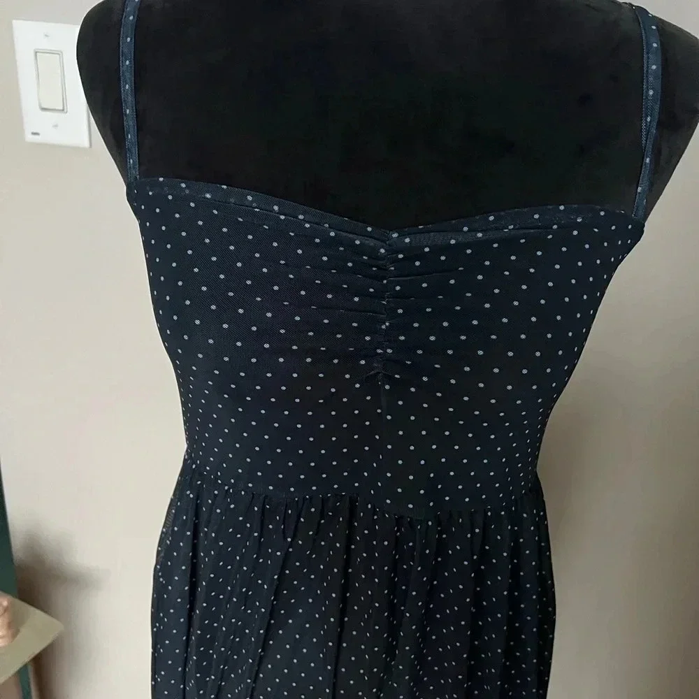 Black Madeline slip dress - Picture 4 of 9